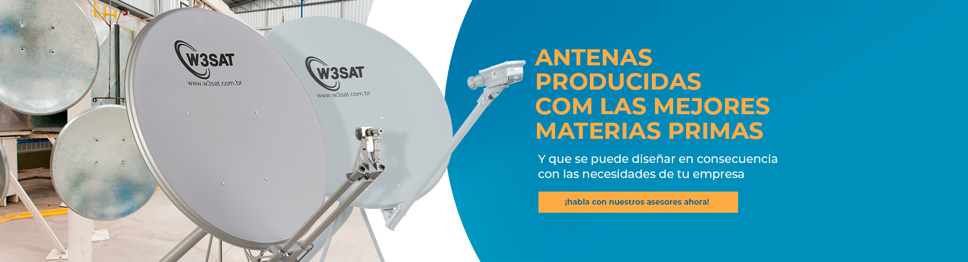 Antenas producidas con las mejores materias primas